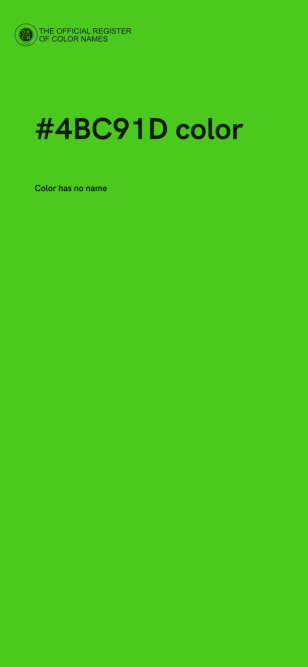 #4BC91D color image