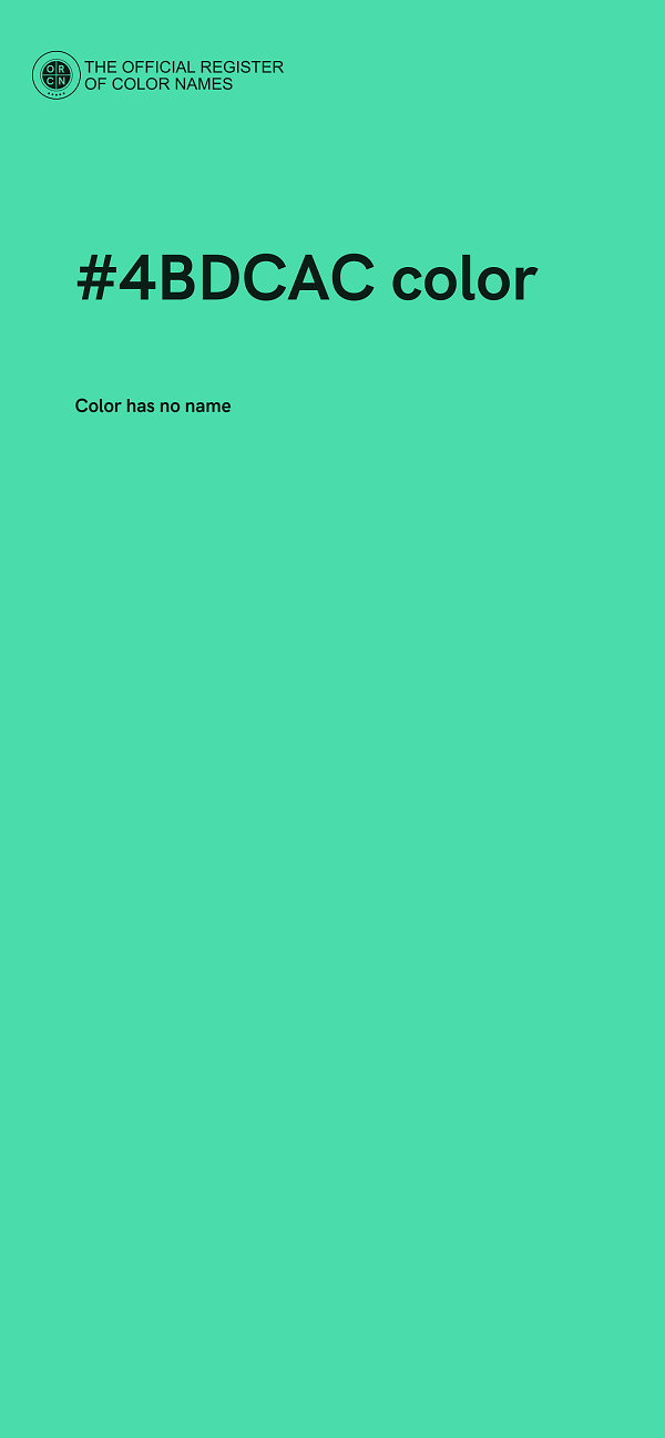 #4BDCAC color image