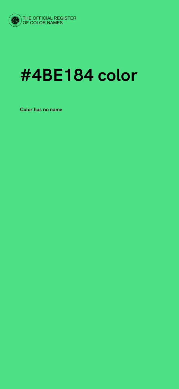 #4BE184 color image