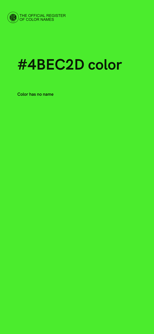 #4BEC2D color image