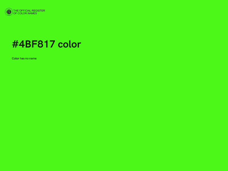 #4BF817 color image