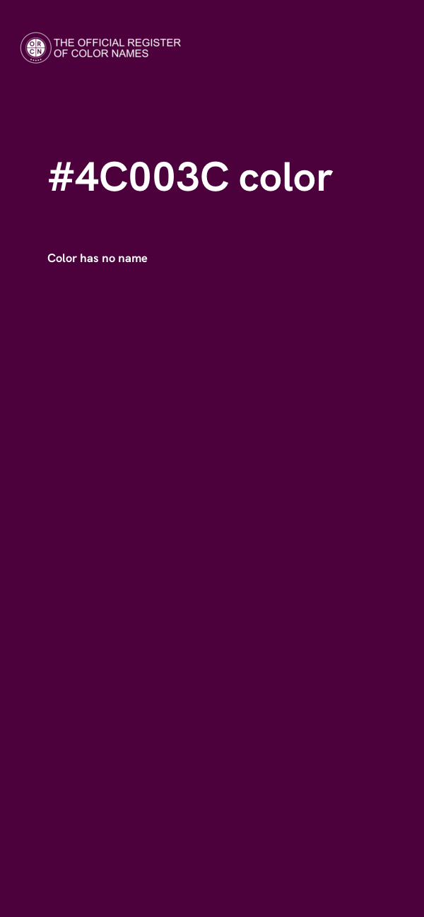 #4C003C color image
