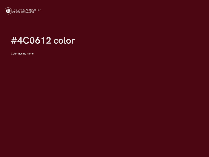 #4C0612 color image