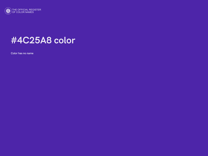 #4C25A8 color image