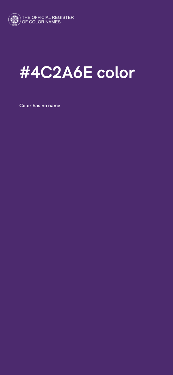 #4C2A6E color image