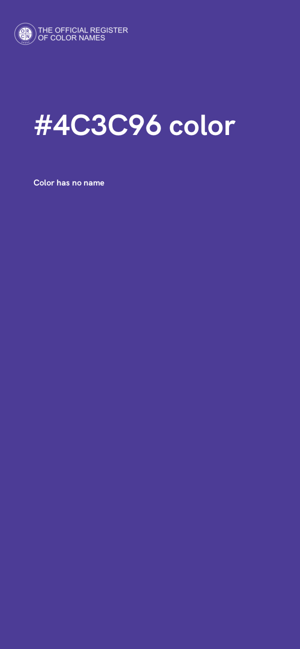 #4C3C96 color image