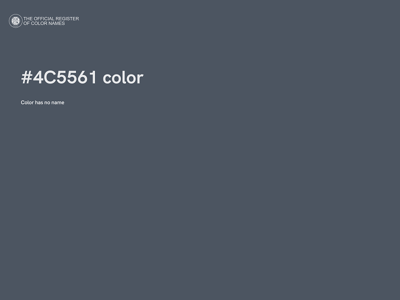 #4C5561 color image