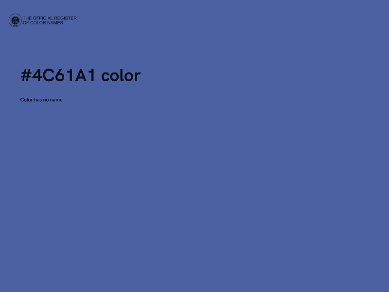 #4C61A1 color image