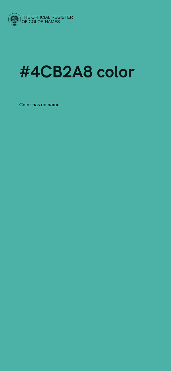 #4CB2A8 color image