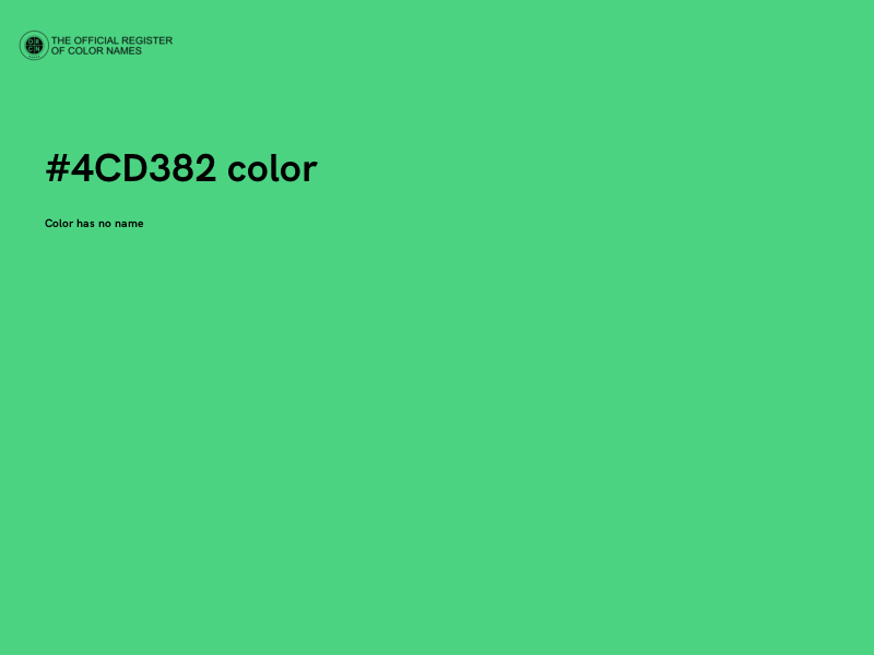 #4CD382 color image