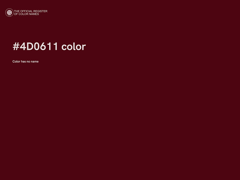 #4D0611 color image