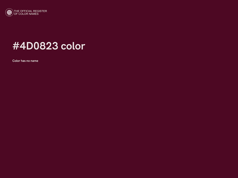 #4D0823 color image