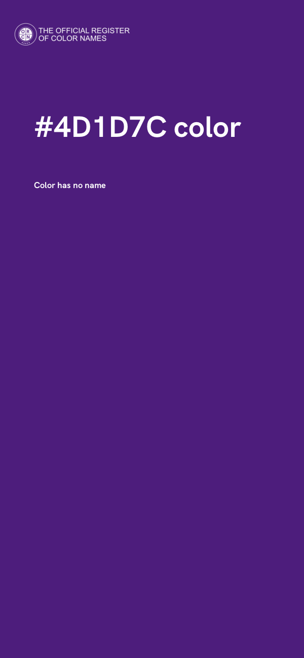 #4D1D7C color image