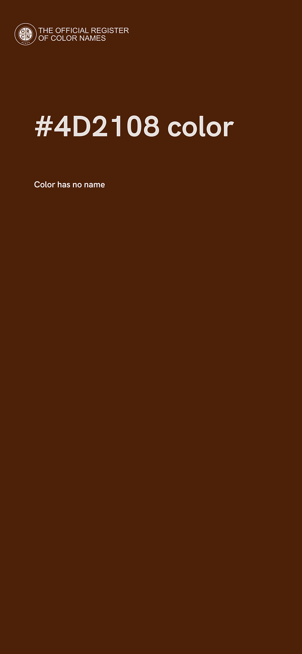 #4D2108 color image