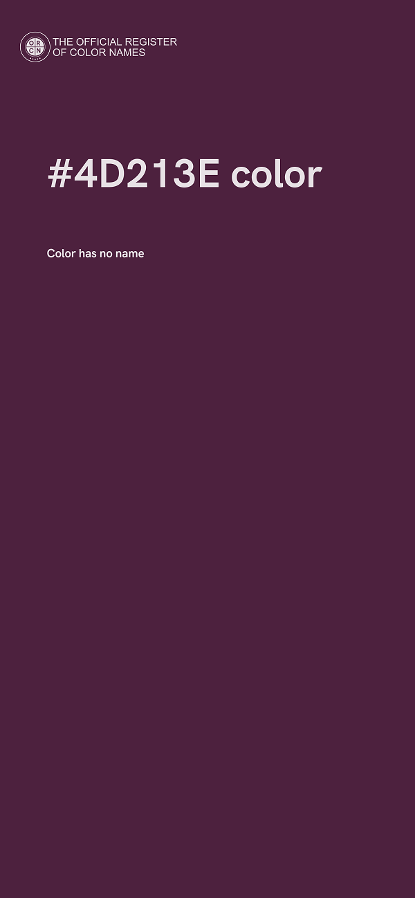 #4D213E color image