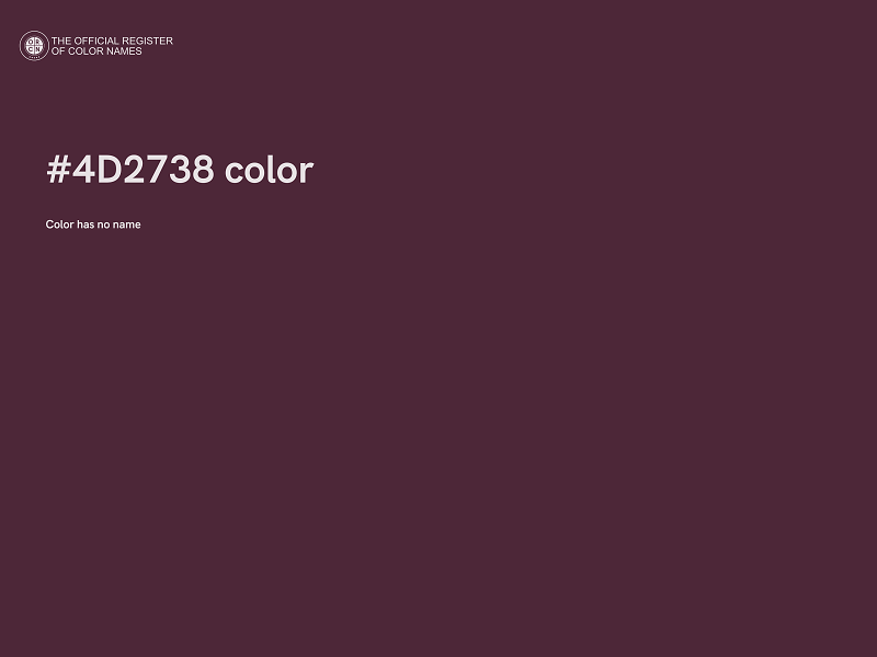 #4D2738 color image