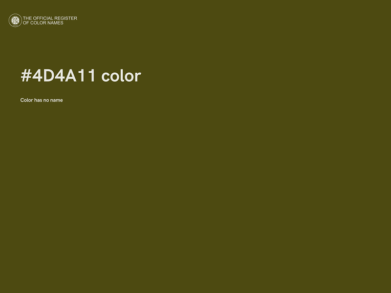 #4D4A11 color image