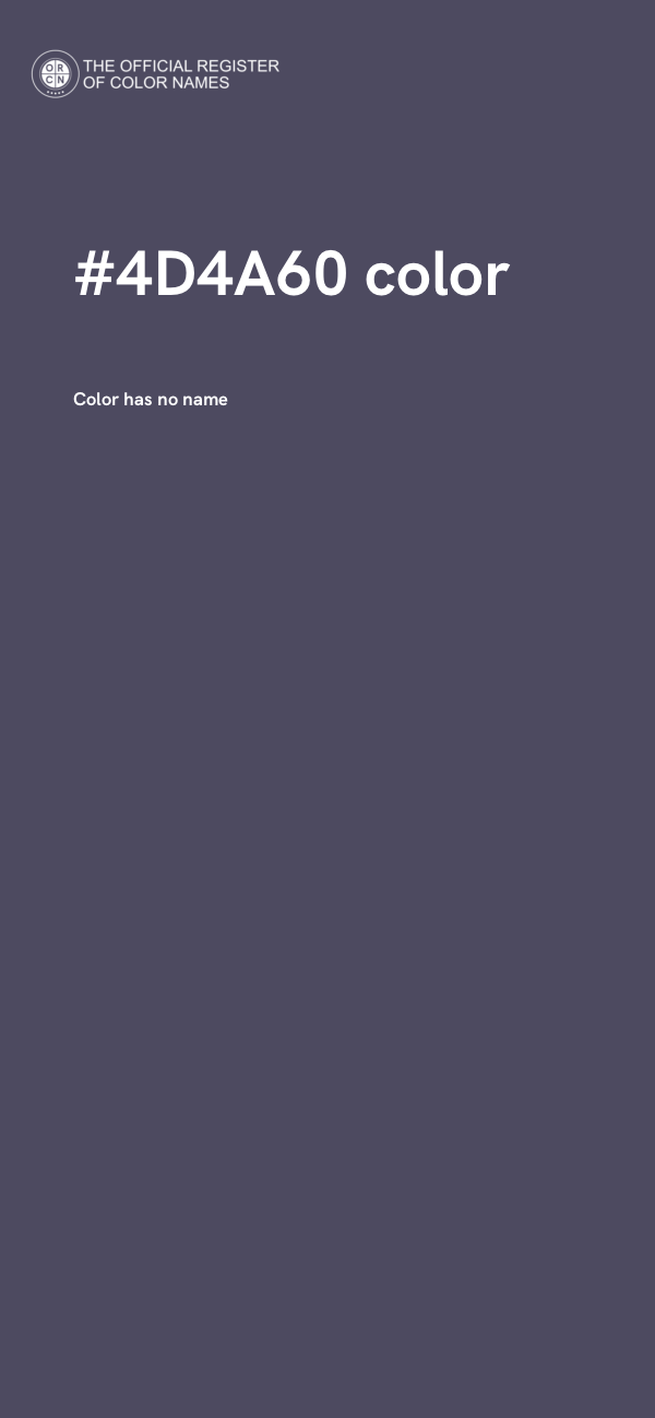 #4D4A60 color image