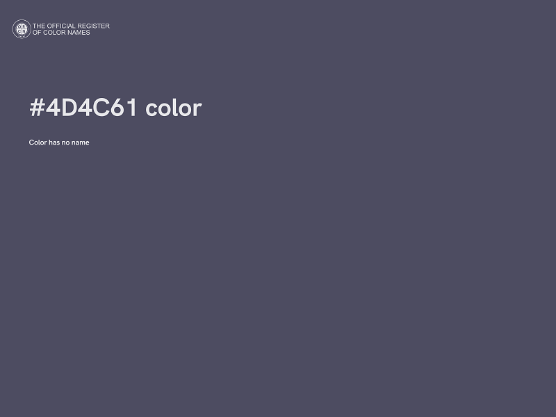 #4D4C61 color image