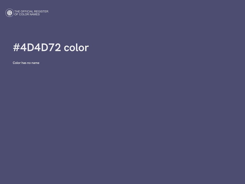#4D4D72 color image