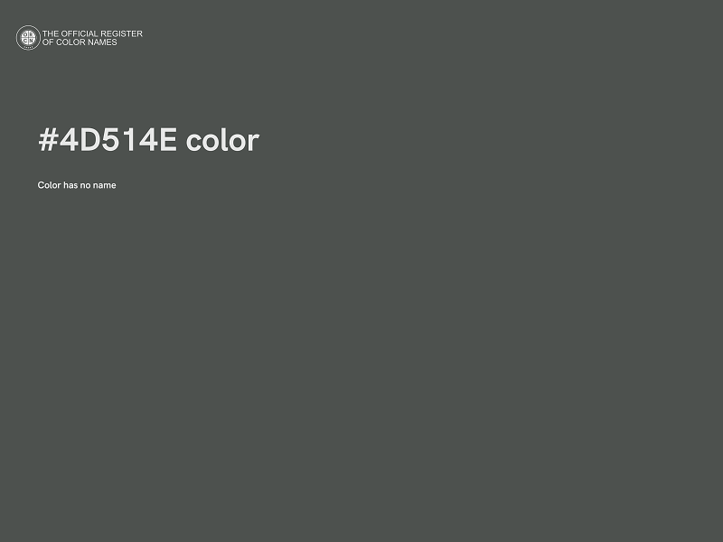 #4D514E color image