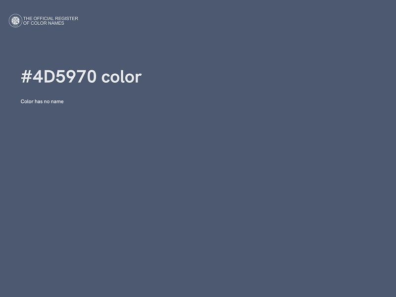 #4D5970 color image