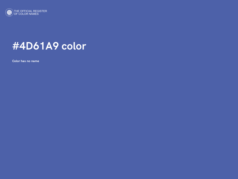 #4D61A9 color image