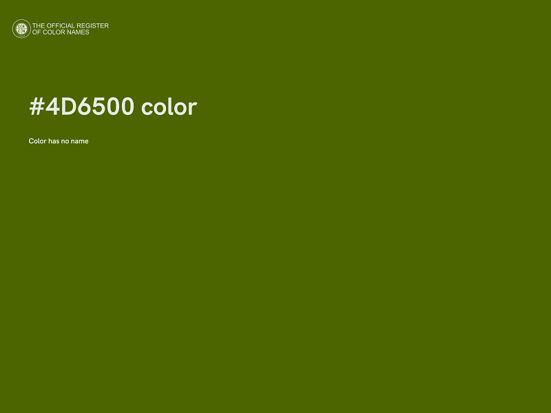 #4D6500 color image