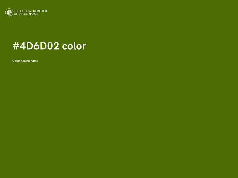 #4D6D02 color image