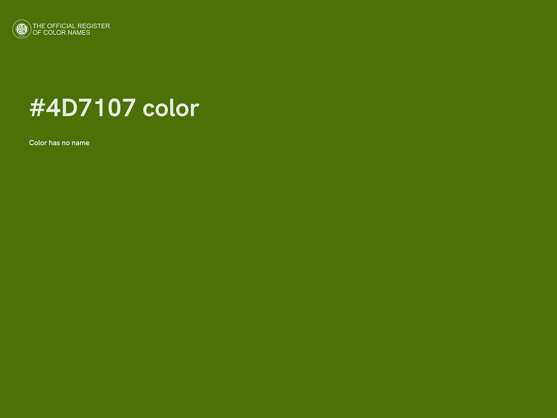 #4D7107 color image