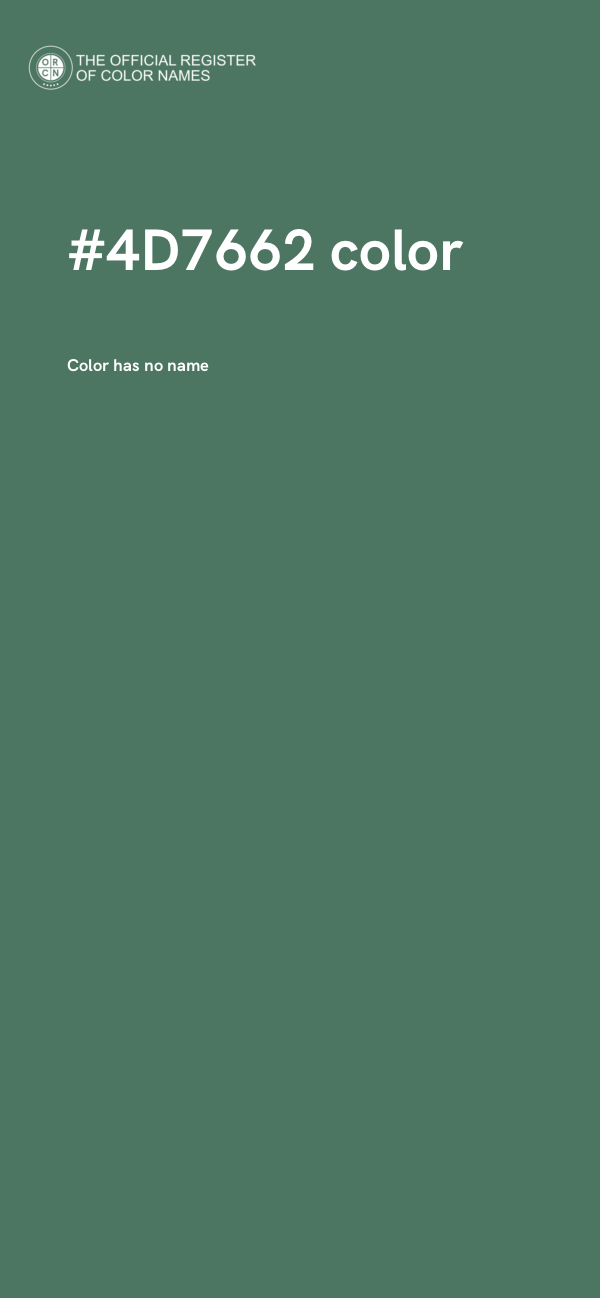 #4D7662 color image