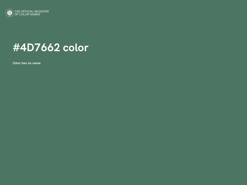 #4D7662 color image