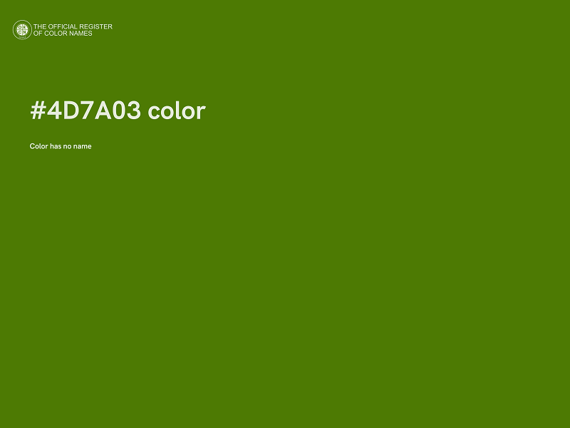 #4D7A03 color image