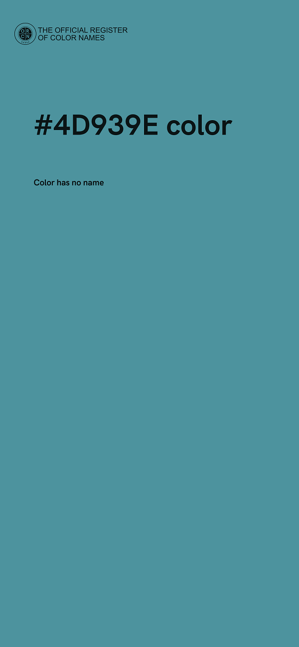 #4D939E color image
