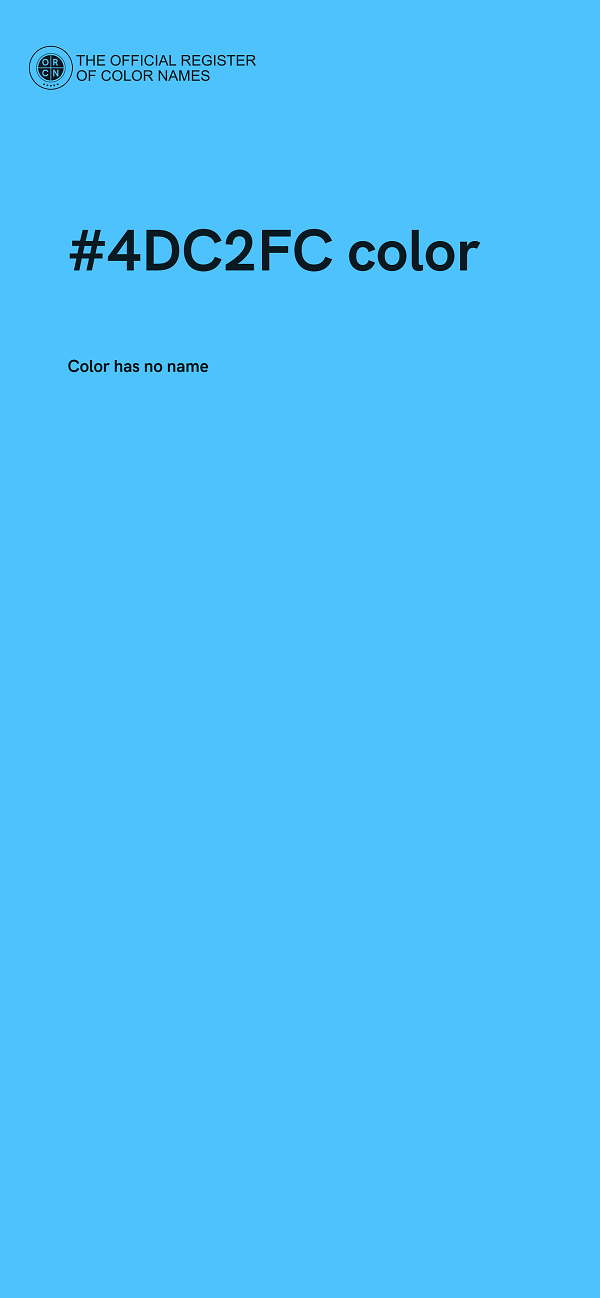 #4DC2FC color image
