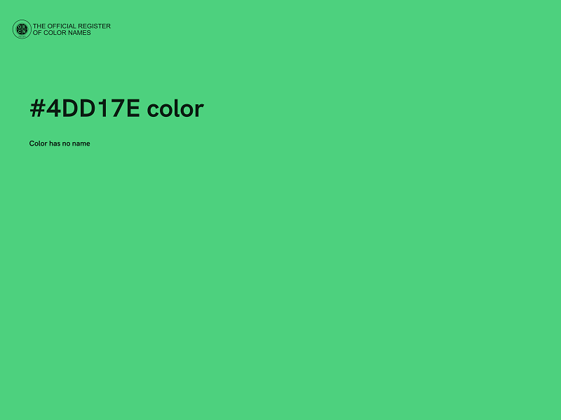 #4DD17E color image