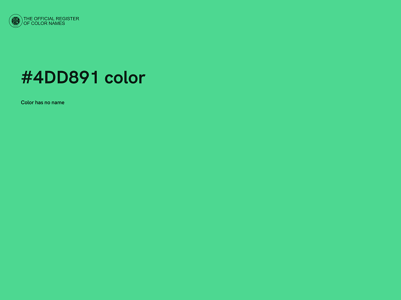 #4DD891 color image