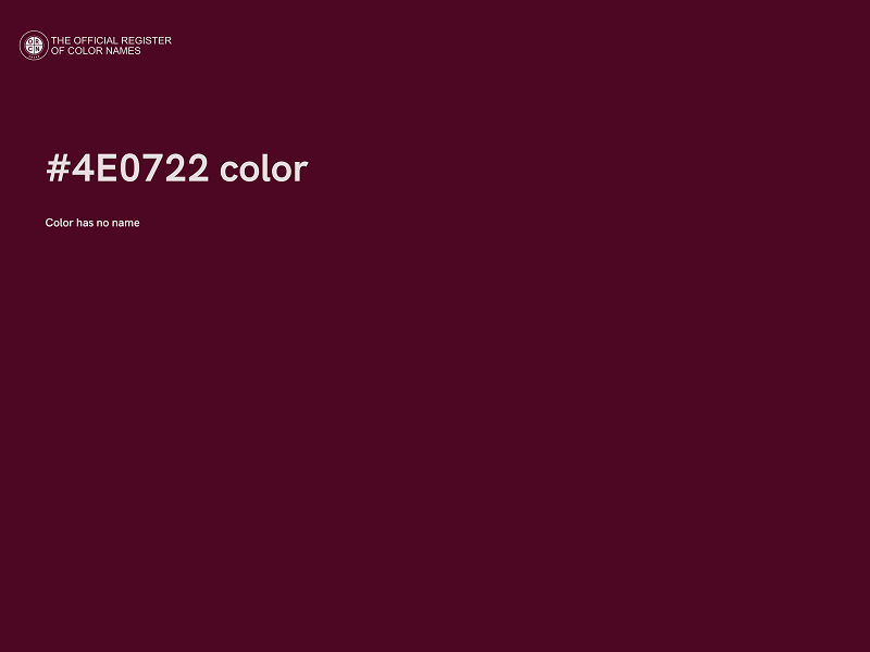 #4E0722 color image