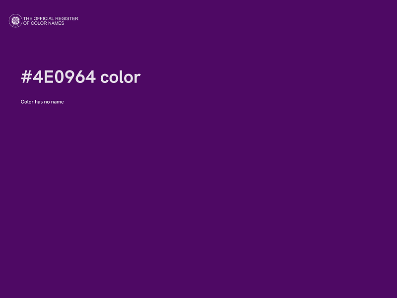#4E0964 color image