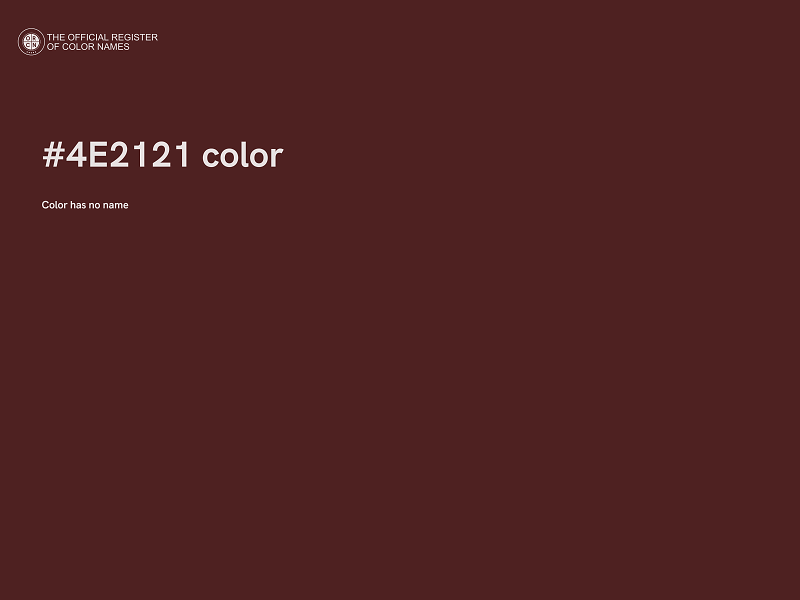 #4E2121 color image