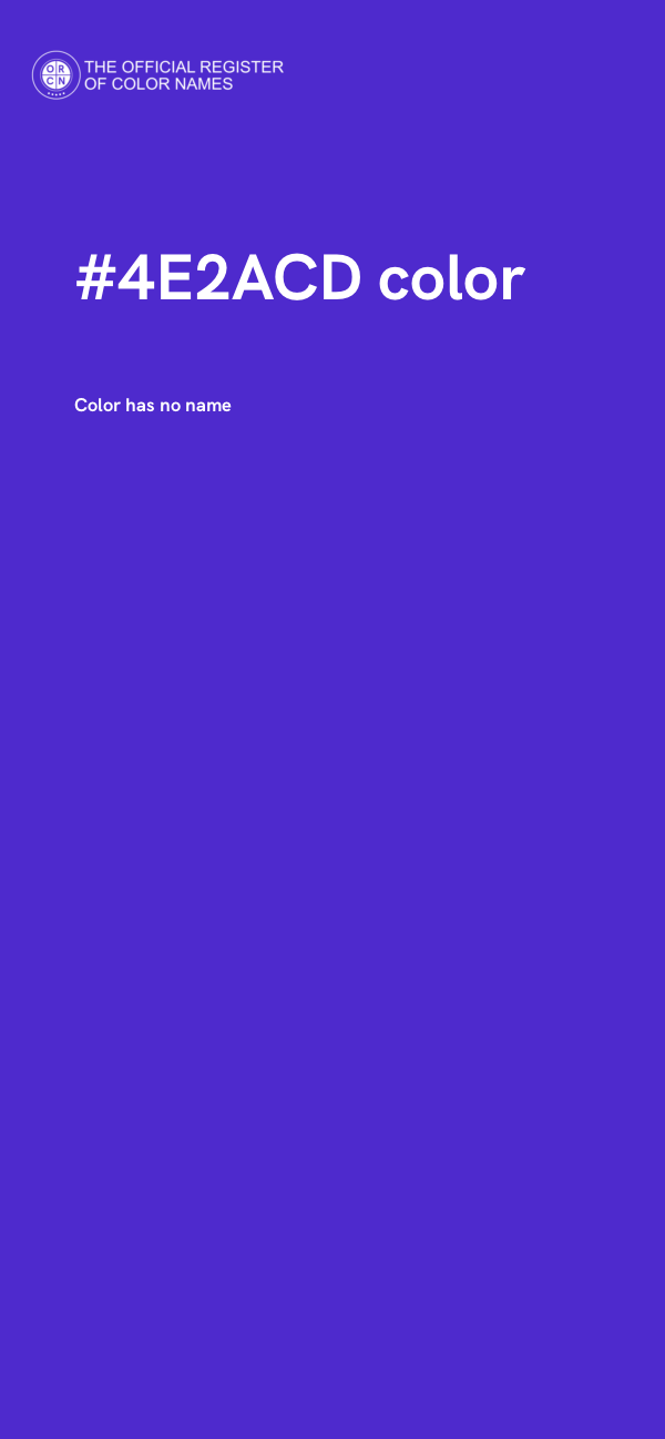 #4E2ACD color image