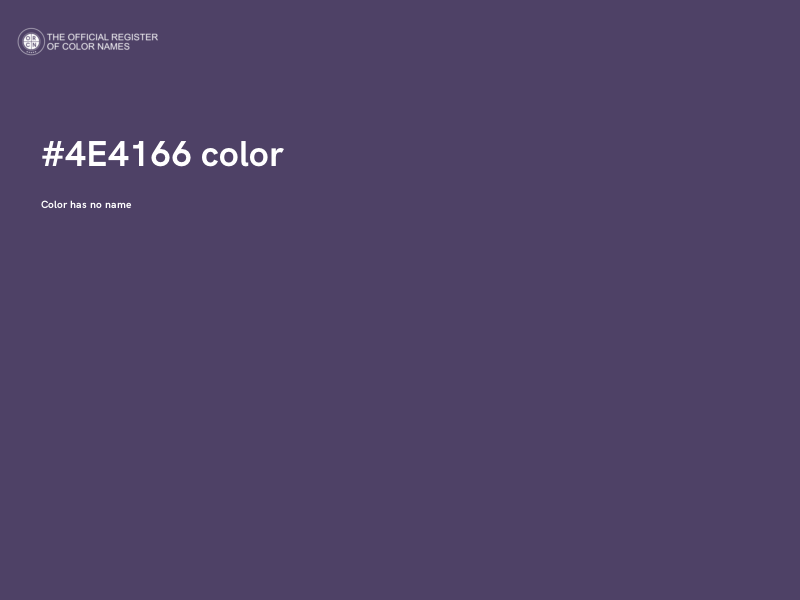 #4E4166 color image