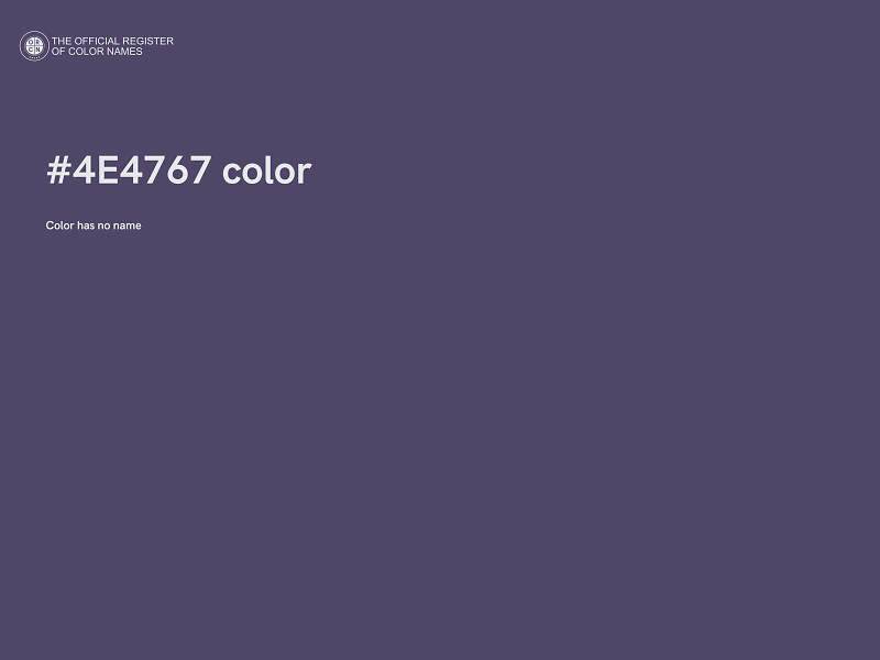 #4E4767 color image