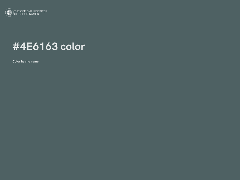 #4E6163 color image
