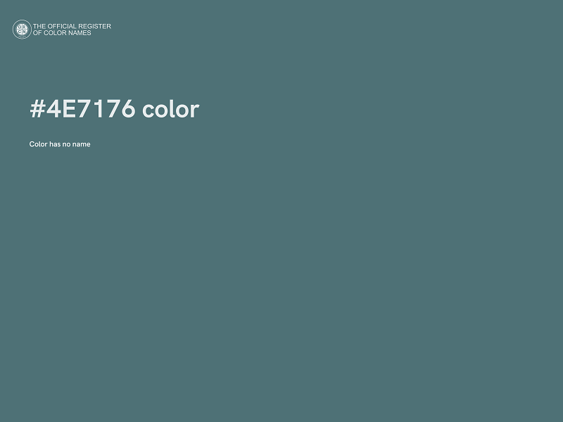 #4E7176 color image