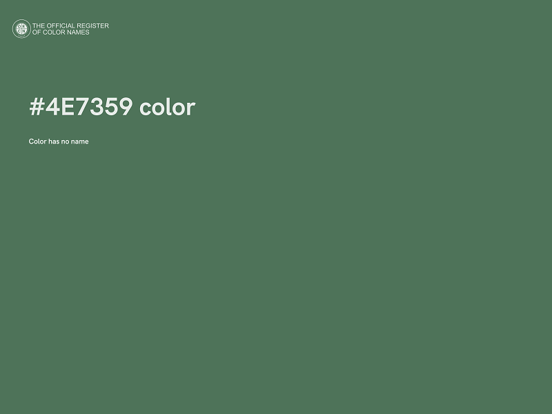#4E7359 color image