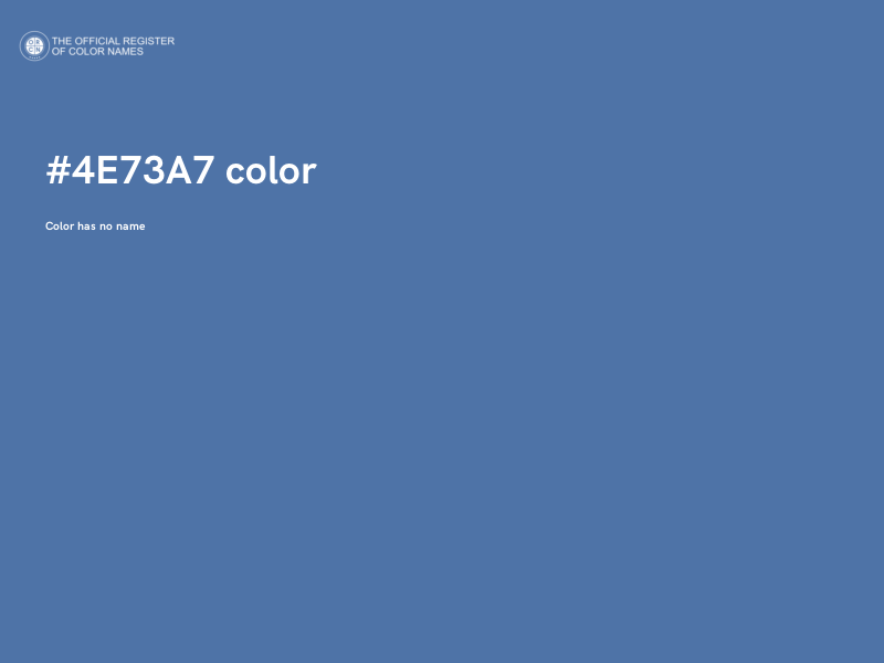 #4E73A7 color image
