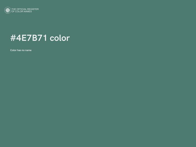 #4E7B71 color image