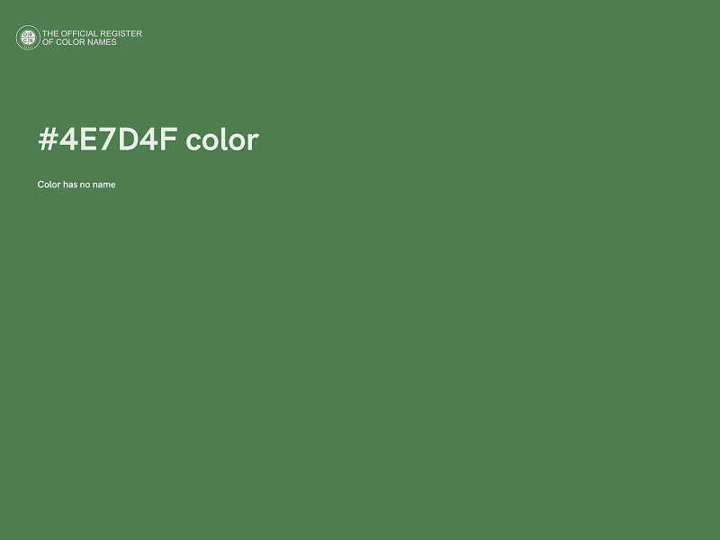 #4E7D4F color image