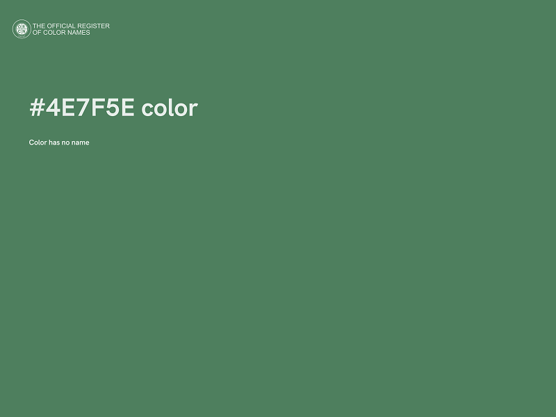 #4E7F5E color image